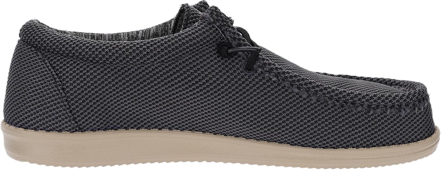WHITIN Men's Easy Breezy Slip On Loafers DU06 Black Beige