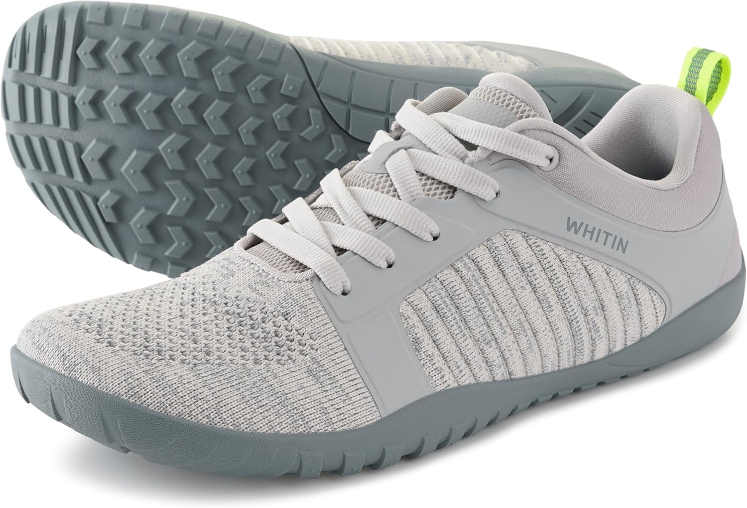 WHITIN Men's Wide Barefoot Trail-Running Shoes W51 W51 Blue Grey