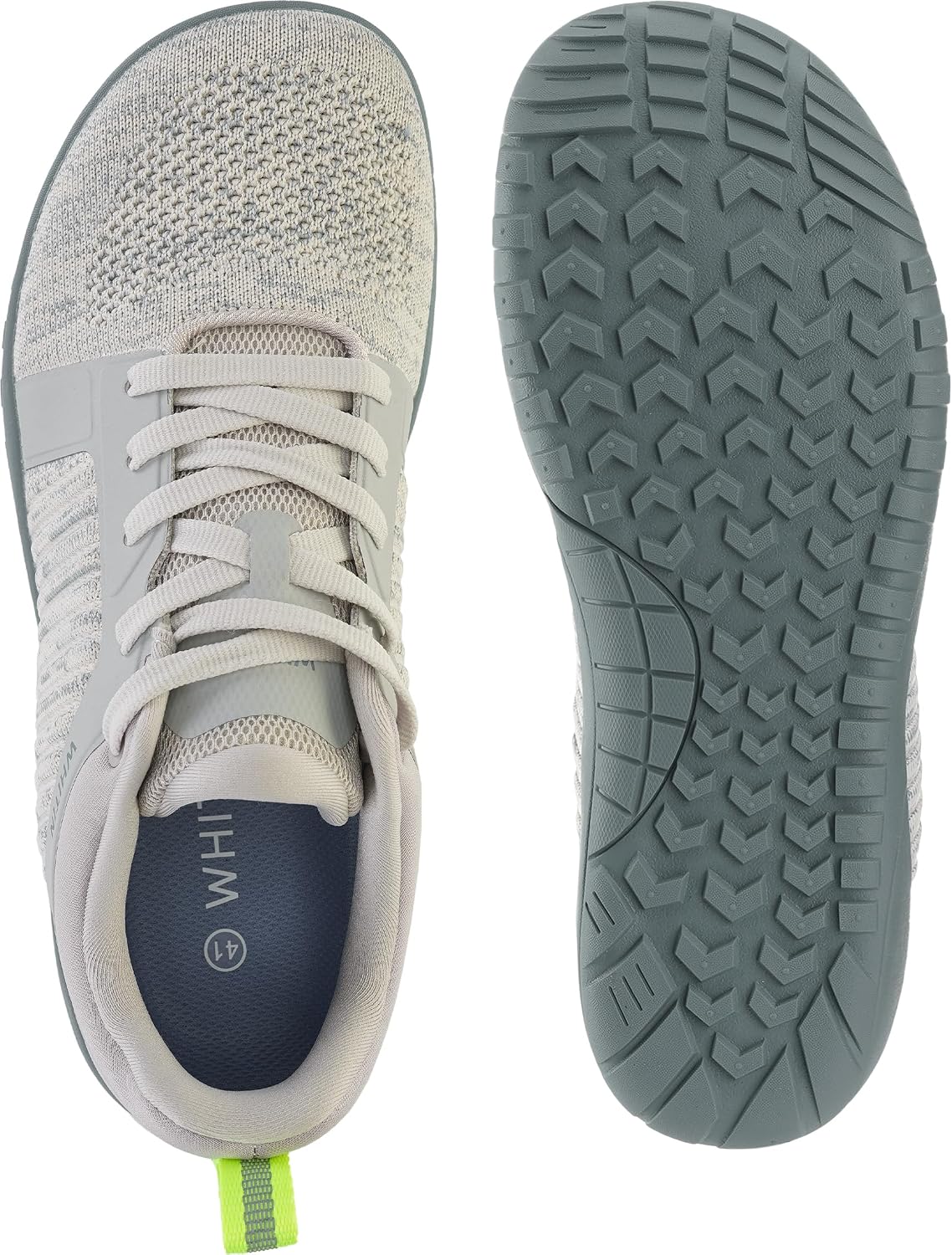 WHITIN Men's Wide Barefoot Trail-Running Shoes W51 W51 Blue Grey