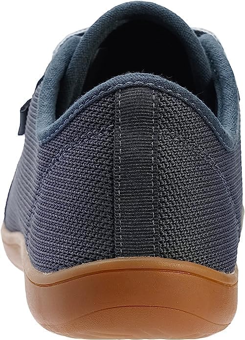 WHITIN Men's Wide Barefoot Sneakers for Optimal Relaxation W81 Grey Gum