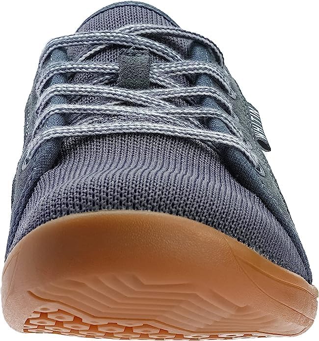 WHITIN Men's Wide Barefoot Sneakers for Optimal Relaxation W81 Grey Gum
